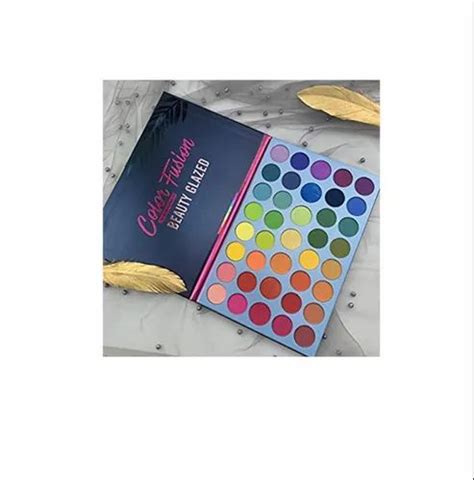 Beauty Glazed Rainbow Colors Fusion Eyeshadow Palette Shades