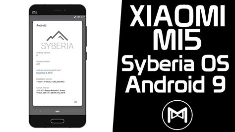 Xiaomi Mi Syberia Os Android Pie Rom Youtube