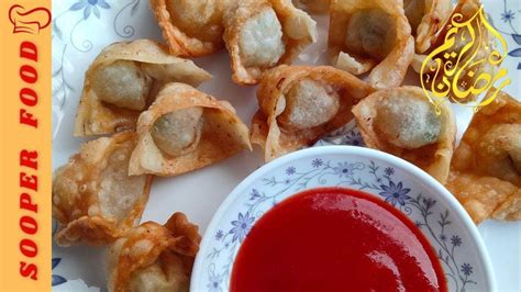 Original Chicken Wonton Recipe By Sooper Food Only 4 Ingredient