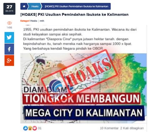 Cek Fakta Pemindahan Ibu Kota Ke Kaltim Program Pki Tahun Ini