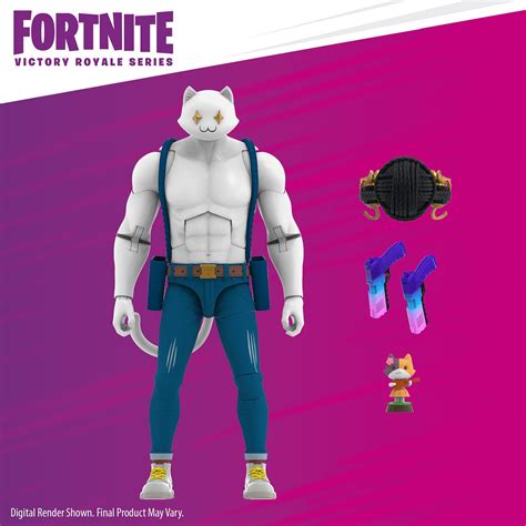 Hasbro Reveals Fortnite Victory Royale Series Meowscles Ghost Variant