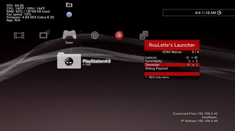 Github Therouletteboiroulettevshmenu Playstation 3 Vsh Menu Sprx