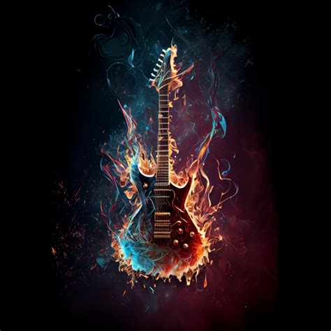 Cool Guitar Graphics Midjourney Prompt Masterbundles