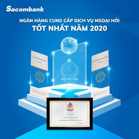 Sacombank là ngân hàng cung cấp dịch vụ ngoại hối tốt nhất năm 2020