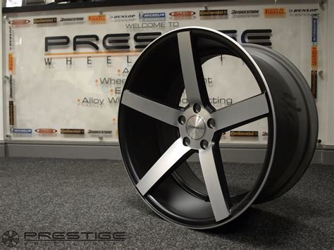 Vossen Vvs Cv3 Matt Black Machined Alloy Wheels Available From Uk