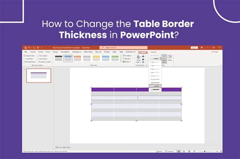 How To Add Table Border In Powerpoint Temis Marketing