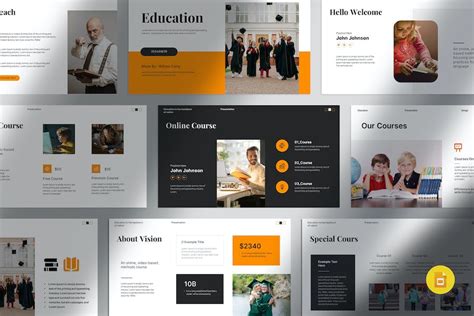 Education Presentation Template Presentation Templates Envato Elements