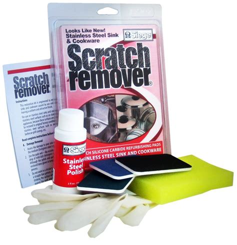 Siege Scratch Remover Pads For Stainless Steel Sinks And Cookware Restoration Kit Ebay