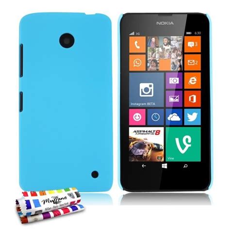 Coque Rigide Le Pearls NOKIA LUMIA 635 Bleu Lagon Achat Coque