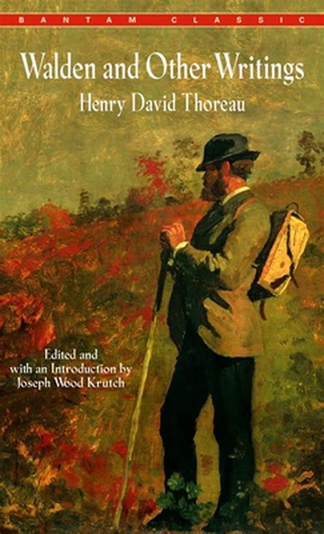 Walden And Other Writings By Henry David Thoreau English Mass Market