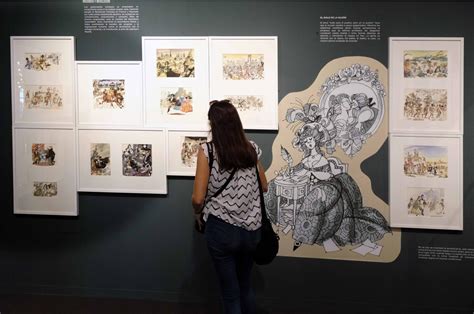 El Centro Fundaci N Unicaja De Sevilla Re Ne Dibujos De Mingote