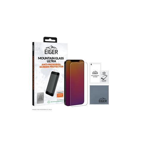 Eiger IPhone 14 13 13 Pro Mountain Antibakteriell Display Glas