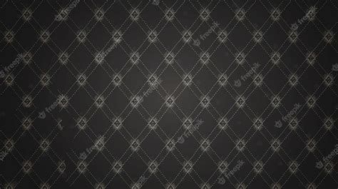 Premium AI Image | A black and white pattern with a diamond pattern.