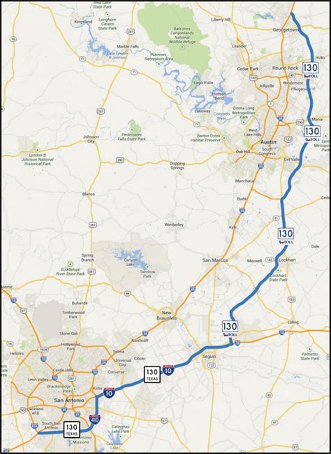 Texas Toll Roads Map | Printable Maps