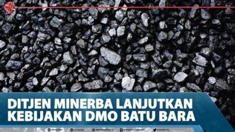 Ditjen Minerba Lanjutkan Kebijakan Dmo Batu Bara