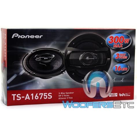 Ts A S Pioneer W Rms Way Coaxial Speakers System