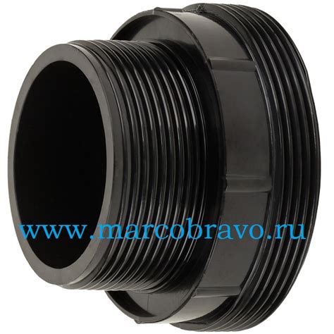 Муфта Aquaviva с наружной резьбой для крана MPV 2.0" черная 1013031 ...