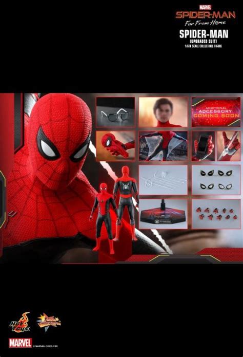 HOT TOYS MMS 542 MMS542 SPIDER MAN FFH SPIDER MAN UPGRADED SUIT Lazada Indonesia