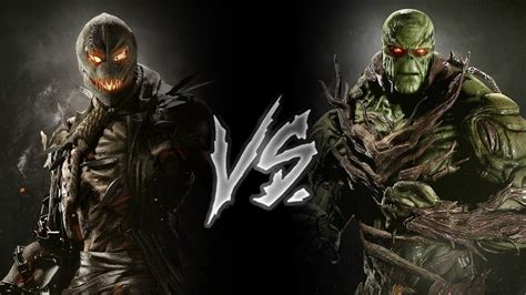 Injustice Scarecrow Vs Swamp Thing Very Hard Youtube