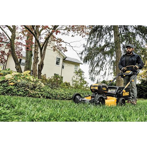 Dewalt Dcmwp233u2 Ca 2x20v Max Brushless Cordless Lawn Mower Kit Push