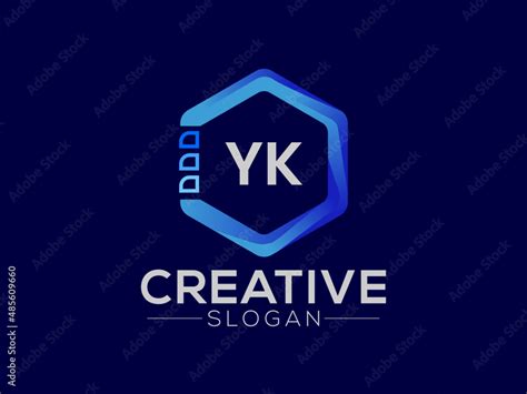 YK Logo YK Letter Logo Design YK Minimal Logo YK Shield Logo YK