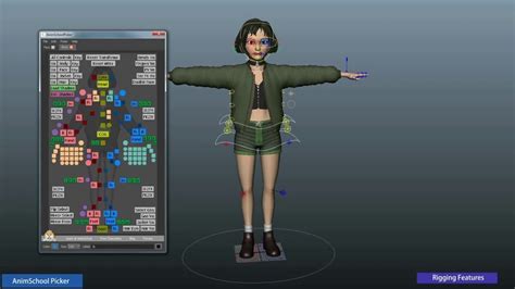 Mathilda Rig Free Maya Rig Female Character Rigcomputer Graphics