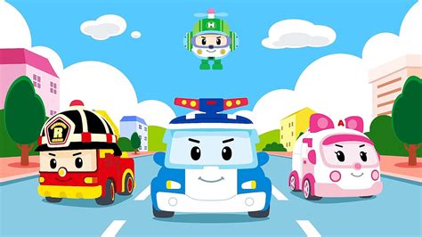 Rescue Team Song Cute Ver Robocar Poli Car Song Nursery Rhymes