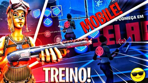 Treinamento Come Ou Fortnite Mobile Rumo Ao Profissional Mapa De