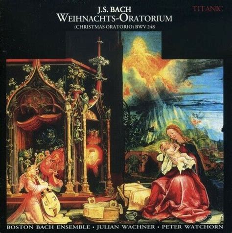 Bach Weihnachts Oratorium Christmas Oratorio New Audio Cd