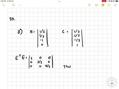 Prove That The Bj Rck Modified Gram Schmidt Algorithm Results In A Set