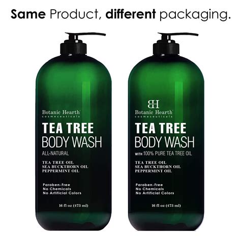 Botanic Hearth 100 Pure Tea Tree Body Wash 16 Fl Oz