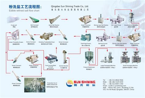 China Edible Iodized Table Refined Industrial Salt Production Line