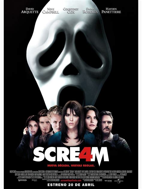 "scream 4 movie" Poster for Sale by Dhoch706 | Redbubble