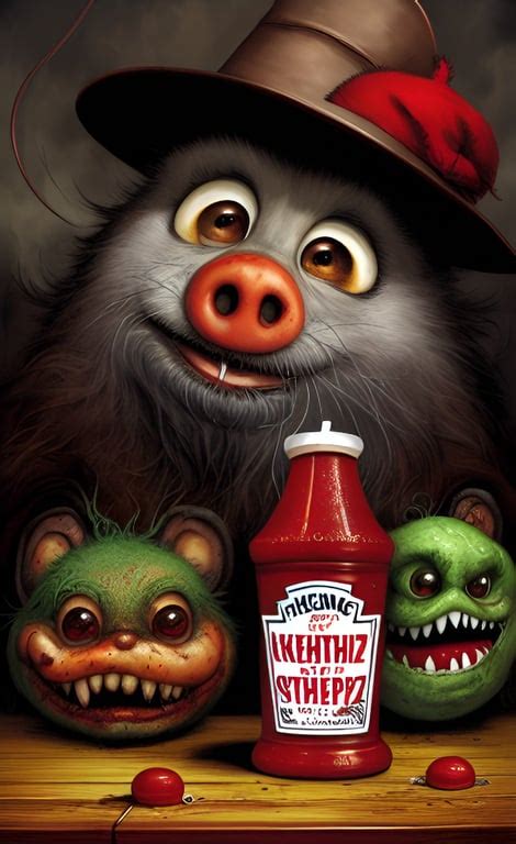 Ketchup Monsters 7 By AIStandby