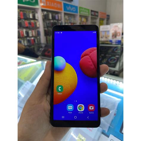 Jual SAMSUNG GALAXY A01 CORE 1 16GB SECOND SEKEN BEKAS RAM 1 INTERNAL