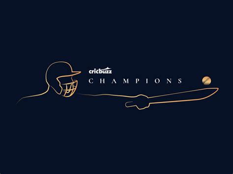 Cricbuzz Champions Logo by Studio Lore on Dribbble