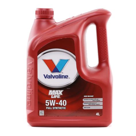 Valvoline Maxlife Leo Do Motor W L Leo Sint Tico Autodoc