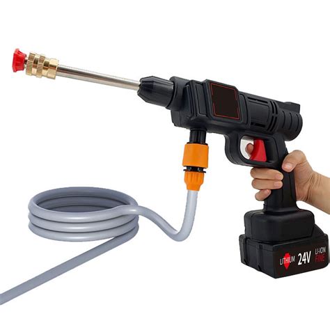 200W Powerful Cordless High Pressure Washer Gun Portable Power Cleaner