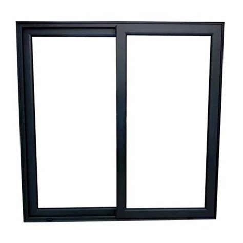 Black Powder Coated Aluminium Window Frame Grade Of Material Grade 3003 At Rs 350 Sq Ft In