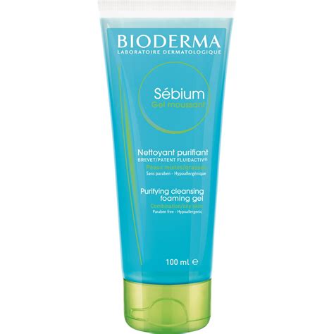 Bioderma Sebium Foaming Gel Facial Cleanser For Combination To Oily Skin 3 33 Fl Oz