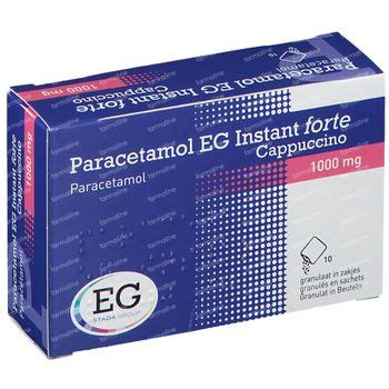 Paracetamol Eg Instant Forte Cappucino Sachets Commander Ici En