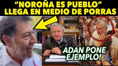 NOROÑA SE REGISTRA MANDA PRIMER MENSAJE CON PORRAS NOROÑA ES PUEBLO