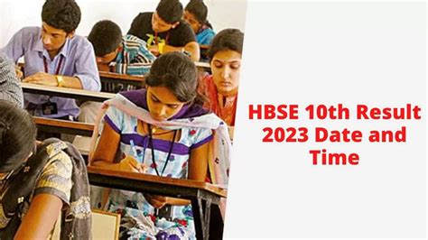 Hbse 10th Result 2023 Expected By May 14 Check Haryana Board Class 10 Result Latest News And