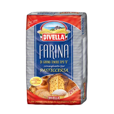 Farina 0 Pasticceria 25 Kg Divella