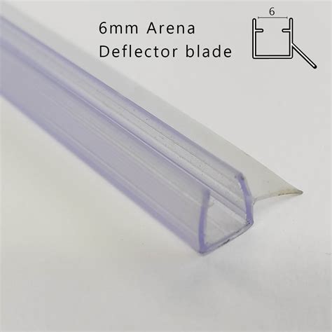 Shower Blade Seal 6mm Arena Deflector Showerwell Home Products