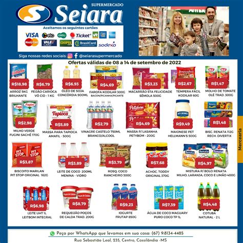 Seiara Supermercado Econ Mico Novo Folheto De Ofertas Da Semana