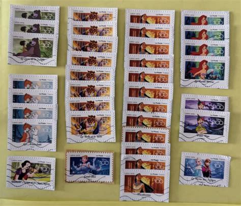 Timbres Oblit R S Ans De Disney Eur Picclick Fr