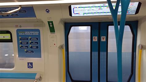 Mrt Kajang Line Flatwheels Siemens Inspiro Set Ride From Kwasa