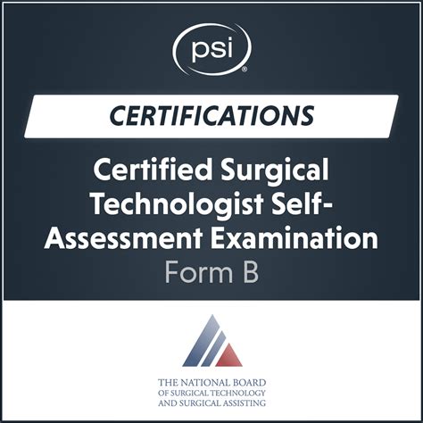 Certified Surgical Technologist Self Assessment Examination Form B