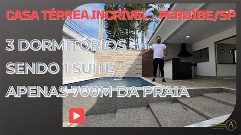 Casa térrea Nova Suíte Piscina e Varanda gourmet Apenas 700 metros da